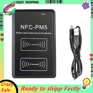 IC/ID Reader Writer NFC Encryption Decoding Duplicator 125KHz 13.56MHz Frequency Copier RFID Card Re