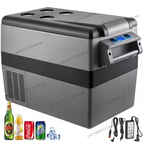 SucceBuy 20L 22L 35L 45L 55L Car Refrigerator Mini Fridge Freezer Portable Compressor Cooler DC 110-
