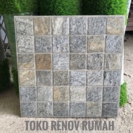 Keramik lantai teras 40x40 (kasar)/keramik garasi/ keramik kamar mandi