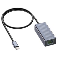 Lightning to Ethernet Adapter[Apple MFi Certified], IVSHOWCO iPhone iPad to RJ45 Ethernet LAN Networ