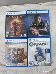 PS5 遊戲碟 Playstation Games (Saros, Forspoken, Uncharted, FIFA 23)