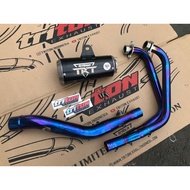 Racing exhaust cbr 250 rr, ninja 250fi, r25, triton exhaust original full system