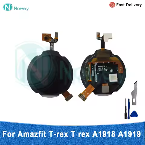For Huami Amazfit T-rex T rex A1918 A1919 T-Rex A2013 Pro AMOLED LCD Display Touch Screen Digitizer