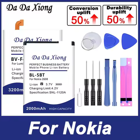 S5420AP BLB-2 BV-F4A SP210 BP-5Z BL-5BT Battery For Nokia Lumia C1 X2 Plus 700 1030 6185 2608 1030 1