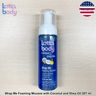 Lottabody® Wrap Me Foaming Mousse with Coconut and Shea Oil 207 ml มูสจัดแต่งทรงผม ลอนนุ่ม บำรุงผมหย