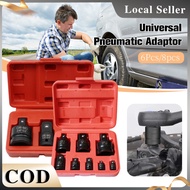 Universal Pneumatic Adaptor Converter Socket 6Pcs/8Pcs Socket Adaptor Wrench