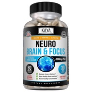 Neuro Brain for Memory & Focus - Nootropic Energy Capsule - Nootropic Brain Support Supplement - Foc