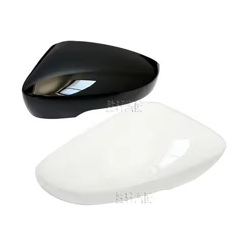 Black/White Side Wing Mirror Cover Cap for Volkswagen US model Jetta MK6 Beetle USA Passat B7 Americ