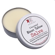 Big Crazy Buffalo Pure Bison Tallow Salve, Unscented, 1 Pack - No Irritating Ingredients, Simple & C