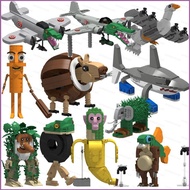 SQ4 Italian Brainrot building block tung tung sahur Model Dolls Toys For Kids Ornament Collection QS