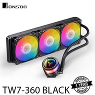 JONSBO TW7-360 BLACK ARGB LIQUID COOLING CPU AIO 360mm AIO Cooler