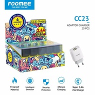 FOOMEE CC23 Charger 5v2CHARGERS.4A & FOOMEE CC23 CHARGER 5V 2.4A