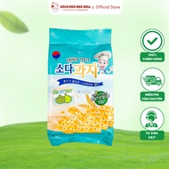 [4 flavors] JK Korean Healthy Soda Cracker Crackers 420g Suitable for People on a Weight Loss Diet -