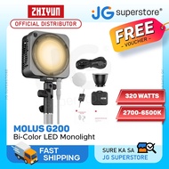 Zhiyun Molus G200 300W Portable Bi-Color LED Monolight Studio Lighting Kit with Bowens Mount Compati