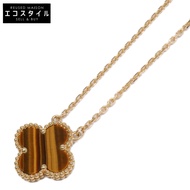 梵克雅寶 (Van Cleef & Arpels) 復古 Alhambra 虎眼石吊墜，VCARD38600，近全新 [二手]