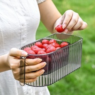 Kotak Penyimpanan Kulkas Saringan Keranjang Buah Sayuran Makanan Food Fridge Container