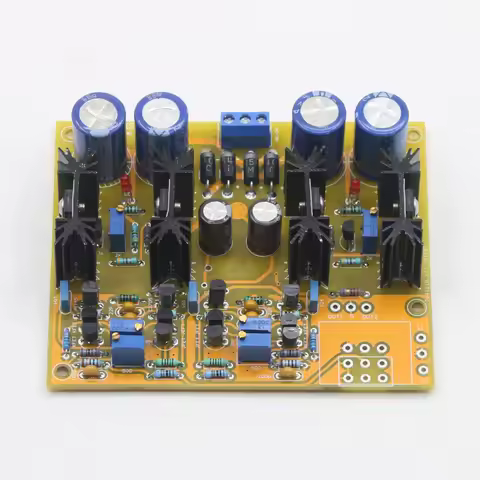 HiFi JC2 Preamp Kit Class A Fet Preamplifier Stereo Board Refer JC-2 Circuit