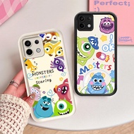 NA-50 Little Monsters Shockproof Casing for Infinix 7 GT 20 Tecno POP 7 Spark GO ITEL A80 P65 Pro