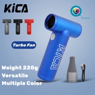 【Ready Stock】KICA JetFan Electric Air Blower Mini Turbo Fan Portable Compressed Air Duster Vacuum Cleaner for Computer PC Car Keyboard Camera