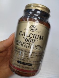 美國Solgar Calcium 天然補鈣片維生素D3 120粒