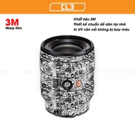 Sony Lens skin Stickers 50mm,24-70mm f2.8, 70-200mm, 85mm F1.4.35Mm 1.4 Etc. CL3 Model