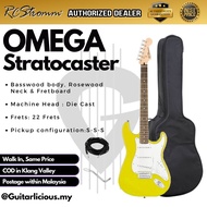 Stratocaster (Rainbow Color) Electric Guitar Tremolo (SSS) Single Coil Pick Up (RCStromm Gamma / L-G