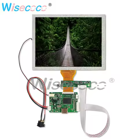 8.0 inch LCD TFT LCD 800x600 high resolution TTL 50pin with control driver board