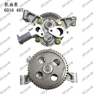 Excavator Engine Accessories Suitable Oil Pump 6D16 48T