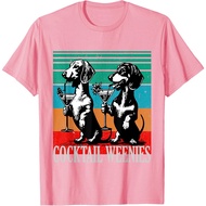 Cocktail Weenies Dachshund Martini Cocktail Lover Dachshund T-Shirt