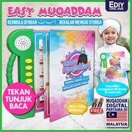 【𝐅𝐑𝐄𝐄 𝐁𝐀𝐓𝐓𝐄𝐑𝐘 𝐀𝐀𝐗𝟑】 EASY MUQADDAM DIGITAL Book Alif Ba Ta BUKU KANAK KANAK BABY ISLAMIC Quran Learni