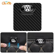 GTIOATO Carbon Fiber Car Mat Fixing Sticker Anti Slip Clip Car Accessories Interior For Volkswagen Golf MK7 Scirocco Touran Golf MK6 Jetta Polo Sharan Beetle Golf MK5