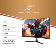 PRISM+ X240 | 240Hz 24" Curved Gaming Monitor