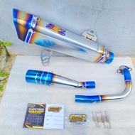 Honda Forza Exhaust NSS 250cc full system 99 Racing type RS-2 Stainless Steel