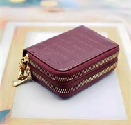 DOMPET WANITA CROCO MINI GRACE KOREAN 2RESLETING /DOMPET KOIN MINI UNIK / DOMPET KARTU WANITA D KTP