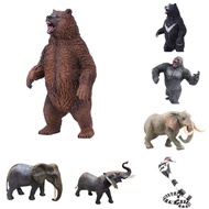 Animal toys, rubber animal toys, snakes, elephants, bears, gorillas