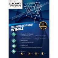 【JFE】 WIN 62 Stainless Steel Free Standing Clothes Hanger/ Sidai Baju