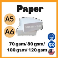(70 gsm/ 80 gsm/ 100 gsm/ 120 gsm) A5, A6, A7 Size Paper/Copy Paper/ White Writting Paper /Shipping 