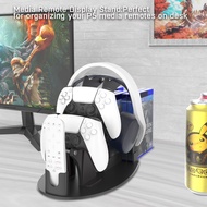 PlayStation Controller Stand with Headphone Hanger Remote Control Game Discs Storage Rack Mount Holder PlayStation5