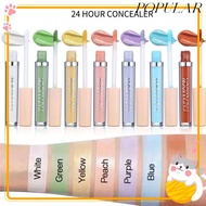 POPULAR Liquid Concealer, Full Coverage 2.5ML Foundation Cream, Even Skin Tone Face Makeup Dark Circ