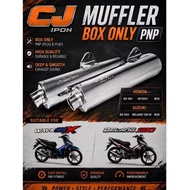 MUFFLER BOX CJ IPOH BELANG 150/WAVE125X