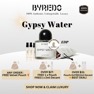 Byredo-Gypsy Water EDP (Free Drawstring Bag/Decant/Refillable Perfume Bottle/2ml/5ml)