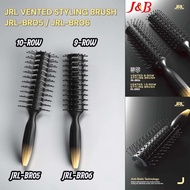 JRL VENTED STYLING BRUSH JRL-BR05 10-ROW/JRL-BR06 9-ROW