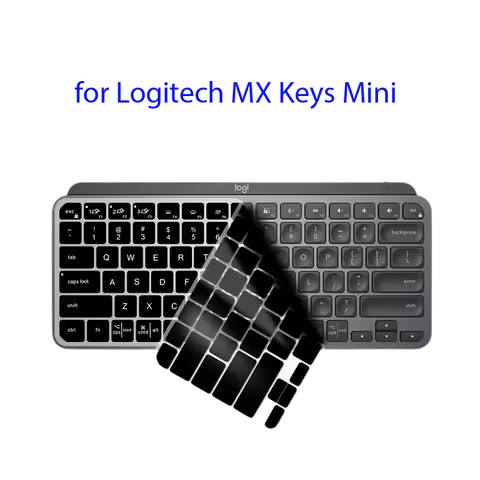 for Logitech MX Keys Mini Skin Silicone Keyboard Protector Accessories cover