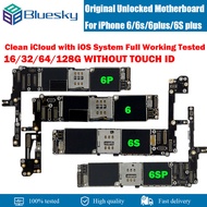 Original Unlocked Motherboard For iPhone 6 6S 6Plus 6SPlus ๏ผMainboard Logic Board Full Chips with IO