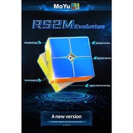 MAGNETIC Rubik's CUBE 2x2 Moyu RS2M Evolution (MAGNETIC) Stickerless 1 Complete Equipment