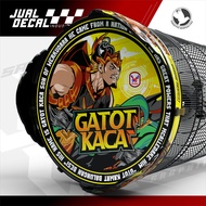 Stiker Decal Sangkar MURAI - GATOT KACA NUSANTARA Tebok Setiker Kandang Vaiasi no 1 2 3