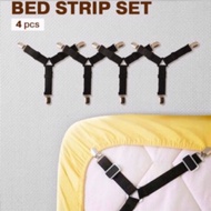 READY STOCK 4PCS Bed Strip Set For All Mattress Size CADAR KEMAS DAN TEGANG KATIL QUEEN KATIL SINGLE