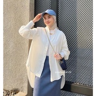 KEMEJA Olivia Shirt - Women's Oversized Linen Shirt - Linen Shirt - Oversized Linen Shirt