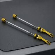 Quick Release Skewer Set -Machined Cycle Wheel Skewer Cycle Quick-Release Rod Polished Surface Vehic