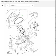 B8BF475M0000 .Genuine Seal YAMAHA